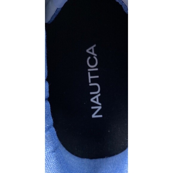 Nautica Men\'s Negril Classic Lace Up Low Top Sneaker White Navy CV2735 Size 10.5 main image 8